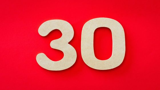 رقم 30 في المنام